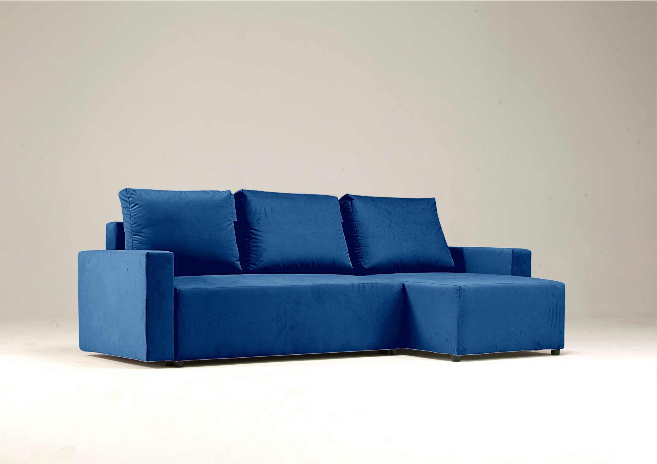 Klasyczny granatowy narożnik rozkładany